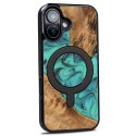 Bewood nakładka Unique do iPhone 16 6,1" Turquoise z MagSafe