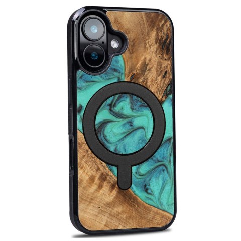 Bewood nakładka Unique do iPhone 16 6,1" Turquoise z MagSafe Bewood nakładka Unique do iPhone 16 6,1" Turquoise z MagSafe