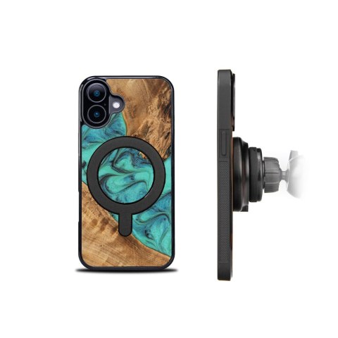 Bewood nakładka Unique do iPhone 16 6,1" Turquoise z MagSafe Bewood nakładka Unique do iPhone 16 6,1" Turquoise z MagSafe