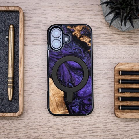 Bewood nakładka Unique do iPhone 16 6,1" Violet z MagSafe Bewood nakładka Unique do iPhone 16 6,1" Violet z MagSafe