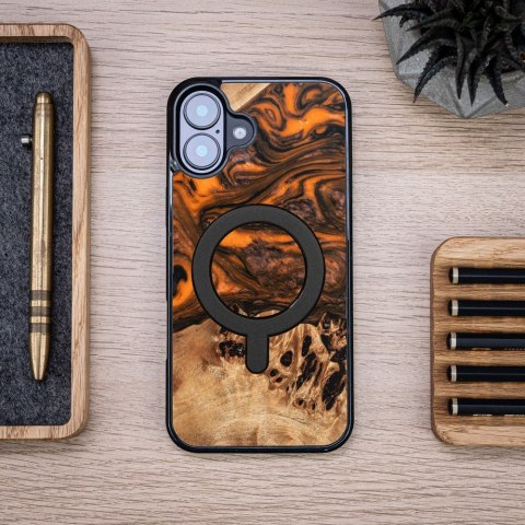 Bewood nakładka Unique do iPhone 16 Plus 6,7" Orange z MagSafe Bewood nakładka Unique do iPhone 16 Plus 6,7" Orange z MagSafe