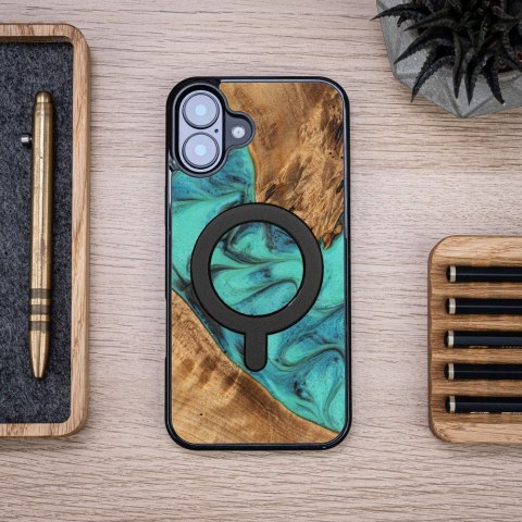 Bewood nakładka Unique do iPhone 16 Plus 6,7" Turquoise z MagSafe Bewood nakładka Unique do iPhone 16 Plus 6,7" Turquoise z MagSafe