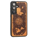 Bewood nakładka do Samsung Galaxy A55 5G Róża Wiatrów Merbau Bewood nakładka do Samsung Galaxy A55 5G Róża Wiatrów Merbau