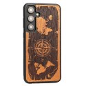 Bewood nakładka do Samsung Galaxy S24 Plus Róża Wiatrów Merbau Bewood nakładka do Samsung Galaxy S24 Plus Róża Wiatrów Merbau