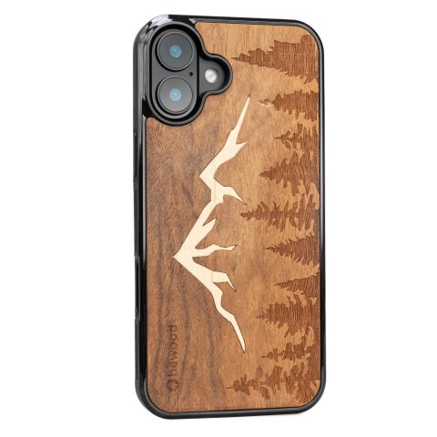 Bewood nakładka do iPhone 16 Plus 6,7" Góra Imbuia Bewood nakładka do iPhone 16 Plus 6,7" Góra Imbuia