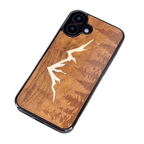 Bewood nakładka do iPhone 16 Plus 6,7" Góra Imbuia Bewood nakładka do iPhone 16 Plus 6,7" Góra Imbuia