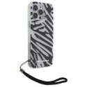 Karl Lagerfeld nakładka do iPhone 16 Pro 6,3" KLHCP16LHZBPKCCK czarna Hardcase IML Zebra Pattern & Cord Karl Lagerfeld nakładka do iPhone 16 Pro 6,3" KLHCP16LHZBPKCCK czarna Hardcase IML Zebra Pattern & Cord