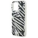 Karl Lagerfeld nakładka do iPhone 16 Pro 6,3" KLHCP16LHZBPKCCK czarna Hardcase IML Zebra Pattern & Cord Karl Lagerfeld nakładka do iPhone 16 Pro 6,3" KLHCP16LHZBPKCCK czarna Hardcase IML Zebra Pattern & Cord