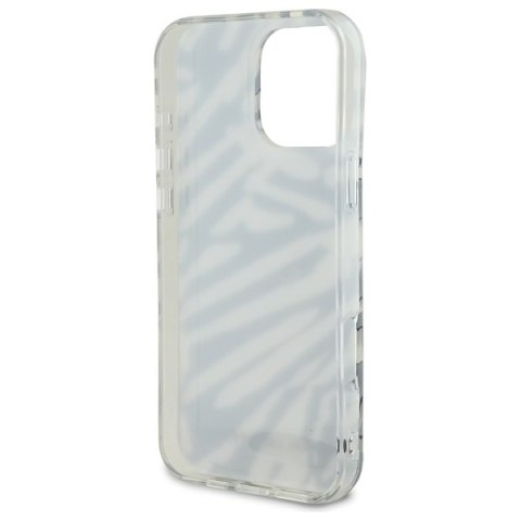 Karl Lagerfeld nakładka do iPhone 16 Pro 6,3" KLHCP16LHZBPKCCK czarna Hardcase IML Zebra Pattern & Cord Karl Lagerfeld nakładka do iPhone 16 Pro 6,3" KLHCP16LHZBPKCCK czarna Hardcase IML Zebra Pattern & Cord