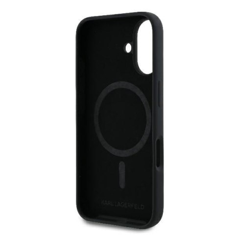 Karl Lagerfeld nakładka do iPhone 16 Plus 6,7" KLHMP16MSCMKCRHK czarna Hardcase Silicone Karl&Choupette Heads Ring MagSafe Karl Lagerfeld nakładka do iPhone 16 Plus 6,7" KLHMP16MSCMKCRHK czarna Hardcase Silicone Karl&Choupette Heads Ring MagSafe