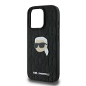 Karl Lagerfeld nakładka do iPhone 16 Pro 6,3" KLHCP16LPGKLKIPK czarna Hardcase Monogram Karl Head Pin Karl Lagerfeld nakładka do iPhone 16 Pro 6,3" KLHCP16LPGKLKIPK czarna Hardcase Monogram Karl Head Pin
