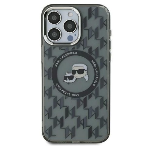 Karl Lagerfeld nakładka do iPhone 16 Pro 6,3" KLHMP16LHMCKMHK czarna Hardcase IML Monogram Karl&Choupette Head MagSafe Karl Lagerfeld nakładka do iPhone 16 Pro 6,3" KLHMP16LHMCKMHK czarna Hardcase IML Monogram Karl&Choupette Head MagSafe