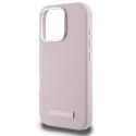 Karl Lagerfeld nakładka do iPhone 16 Pro 6,3" KLHMP16LPGMSRPP różowa Hardcase FW Metal Plate MagSafe Karl Lagerfeld nakładka do iPhone 16 Pro 6,3" KLHMP16LPGMSRPP różowa Hardcase FW Metal Plate MagSafe