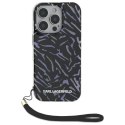 Karl Lagerfeld nakładka do iPhone 16 Pro Max 6,9" KLHCP16XHZBPKCCU fioletowa Hardcase Zebra With Cord Karl Lagerfeld nakładka do iPhone 16 Pro Max 6,9" KLHCP16XHZBPKCCU fioletowa Hardcase Zebra With Cord