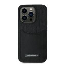 Karl Lagerfeld nakładka do iPhone 16 Pro Max 6,9" KLHCP16XPGKHPRPK czarna Hardcase Cardslots Monogram Karl Lagerfeld nakładka do iPhone 16 Pro Max 6,9" KLHCP16XPGKHPRPK czarna Hardcase Cardslots Monogram