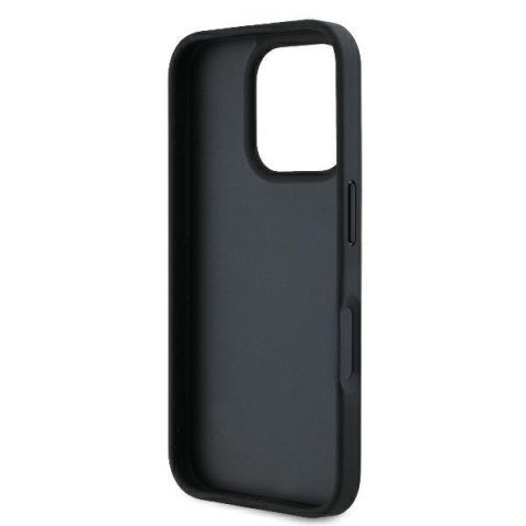 Karl Lagerfeld nakładka do iPhone 16 Pro Max 6,9" KLHCP16XPGKHPRPK czarna Hardcase Cardslots Monogram Karl Lagerfeld nakładka do iPhone 16 Pro Max 6,9" KLHCP16XPGKHPRPK czarna Hardcase Cardslots Monogram