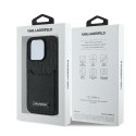 Karl Lagerfeld nakładka do iPhone 16 Pro Max 6,9" KLHCP16XPGKHPRPK czarna Hardcase Cardslots Monogram Karl Lagerfeld nakładka do iPhone 16 Pro Max 6,9" KLHCP16XPGKHPRPK czarna Hardcase Cardslots Monogram