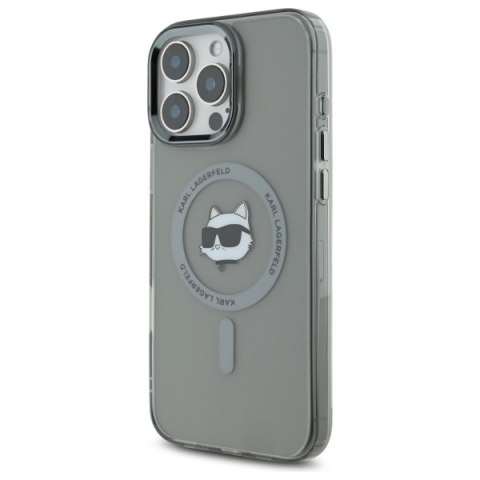 Karl Lagerfeld nakładka do iPhone 16 Pro Max 6,9" KLHMP16XHLSCHK czarna Hardcase IML Metal Choupette Head MagSafe Karl Lagerfeld nakładka do iPhone 16 Pro Max 6,9" KLHMP16XHLSCHK czarna Hardcase IML Metal Choupette Head MagSafe