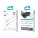 BWOO kabel USB-C - USB-C 2m 60W ABS + TPE biały BWOO kabel USB-C - USB-C 2m 60W ABS + TPE biały
