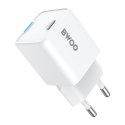 BWOO ładowarka sieciowa PD GaN USB-C 30W biała BWOO ładowarka sieciowa PD GaN USB-C 30W biała