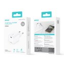 BWOO ładowarka sieciowa PD GaN USB-C 30W biała BWOO ładowarka sieciowa PD GaN USB-C 30W biała