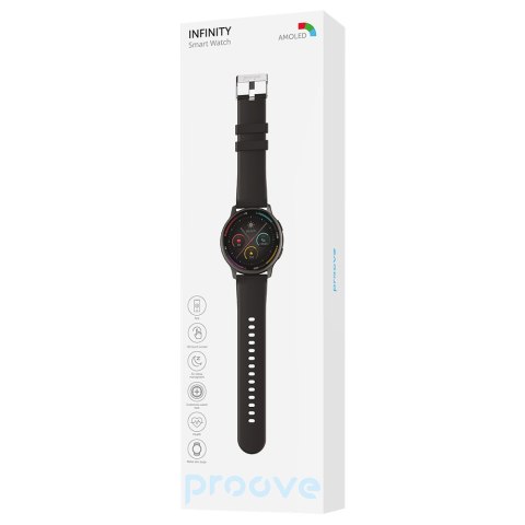 Smartwatch Proove Infinity czarny Smartwatch Proove Infinity czarny