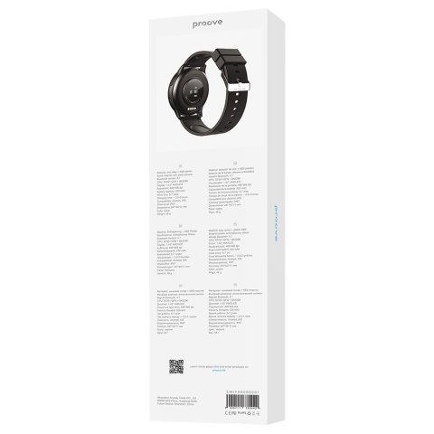 Smartwatch Proove Infinity czarny Smartwatch Proove Infinity czarny