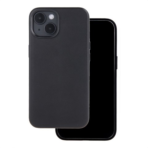Nakładka Mag Leather do iPhone 16 Plus 6,7" czarna Nakładka Mag Leather do iPhone 16 Plus 6,7" czarna