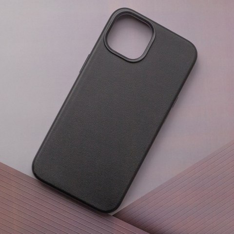 Nakładka Mag Leather do iPhone 16 Plus 6,7" czarna Nakładka Mag Leather do iPhone 16 Plus 6,7" czarna