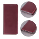Etui Smart Magnetic do Honor 200 Smart burgundowe