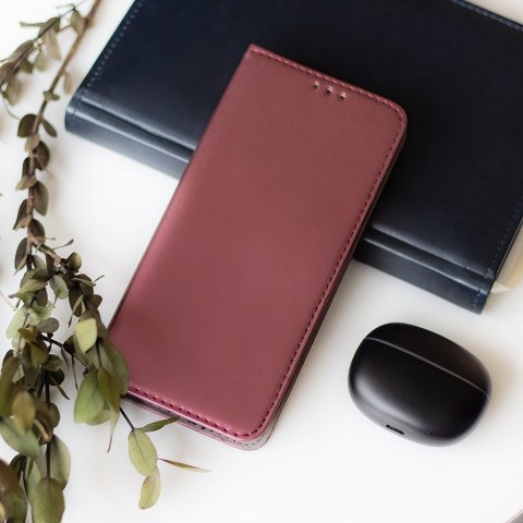 Etui Smart Magnetic do Honor 200 Smart burgundowe Etui Smart Magnetic do Honor 200 Smart burgundowe