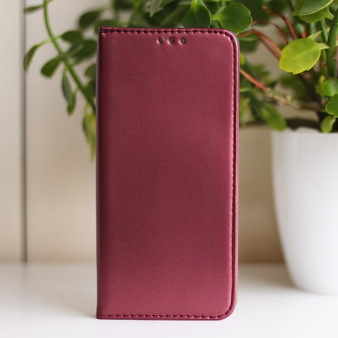 Etui Smart Magnetic do Honor 200 Smart burgundowe Etui Smart Magnetic do Honor 200 Smart burgundowe