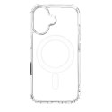 Nakładka Anti Shock 1,5 mm Mag do iPhone 16 Pro 6,3" transparentna big hole + przycisk Nakładka Anti Shock 1,5 mm Mag do iPhone 16 Pro 6,3" transparentna big hole + przycisk