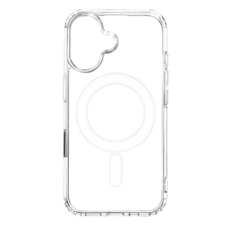 Nakładka Anti Shock 1,5 mm Mag do iPhone 16 Pro 6,3" transparentna big hole + przycisk Nakładka Anti Shock 1,5 mm Mag do iPhone 16 Pro 6,3" transparentna big hole + przycisk
