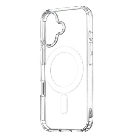 Nakładka Anti Shock 1,5 mm Mag do iPhone 16 Pro 6,3" transparentna big hole + przycisk Nakładka Anti Shock 1,5 mm Mag do iPhone 16 Pro 6,3" transparentna big hole + przycisk