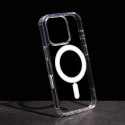 Nakładka Anti Shock 1,5 mm Mag do iPhone 16 Pro 6,3" transparentna big hole + przycisk Nakładka Anti Shock 1,5 mm Mag do iPhone 16 Pro 6,3" transparentna big hole + przycisk