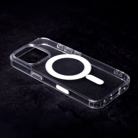 Nakładka Anti Shock 1,5 mm Mag do iPhone 16 Pro 6,3" transparentna big hole + przycisk Nakładka Anti Shock 1,5 mm Mag do iPhone 16 Pro 6,3" transparentna big hole + przycisk