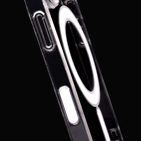 Nakładka Anti Shock 1,5 mm Mag do iPhone 16 Pro 6,3" transparentna big hole + przycisk Nakładka Anti Shock 1,5 mm Mag do iPhone 16 Pro 6,3" transparentna big hole + przycisk
