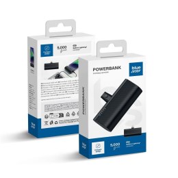Powerbank Blue Star 5000 mAh z wbudowanym złączem Lightning 2,1A W0556P czarny