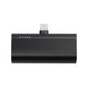 Powerbank Blue Star 5000 mAh z wbudowanym złączem Lightning 2,1A W0556P czarny Powerbank Blue Star 5000 mAh z wbudowanym złączem Lightning 2,1A W0556P czarny