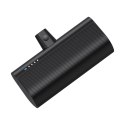Powerbank Blue Star 5000 mAh z wbudowanym złączem Lightning 2,1A W0556P czarny Powerbank Blue Star 5000 mAh z wbudowanym złączem Lightning 2,1A W0556P czarny