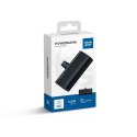 Powerbank Blue Star 5000 mAh z wbudowanym złączem Lightning 2,1A W0556P czarny Powerbank Blue Star 5000 mAh z wbudowanym złączem Lightning 2,1A W0556P czarny