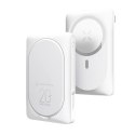 Powerbank zgodny z MagSafe Forcell F-Energy F10K2 MagStand PD QC3.0 5A 20W 10000 mAh biały
