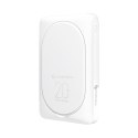 Powerbank zgodny z MagSafe Forcell F-Energy F10K2 MagStand PD QC3.0 5A 20W 10000 mAh biały