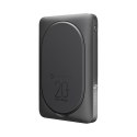 Powerbank zgodny z MagSafe Forcell F-Energy F10K2 MagStand PD QC3.0 5A 20W 10000 mAh czarny
