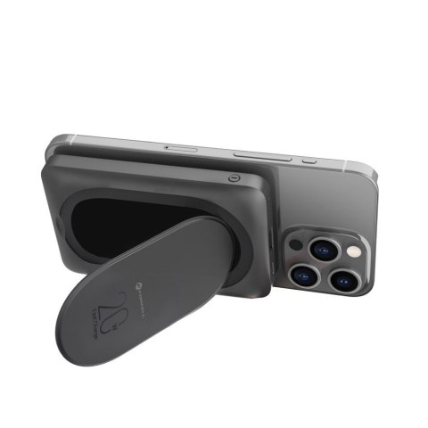 Powerbank zgodny z MagSafe Forcell F-Energy MagStand F10K2 QC3.0 PD 5A 20W 10000 mAh czarny Powerbank zgodny z MagSafe Forcell F-Energy MagStand F10K2 QC3.0 PD 5A 20W 10000 mAh czarny