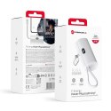 Powerbank Forcell F-Energy Power Plug F5K3 5000 mAh z wbudowanym złączem Lightning PD 20W biały