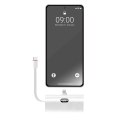 Powerbank Forcell F-Energy Power Plug F5K3 5000 mAh z wbudowanym złączem Lightning PD 20W biały