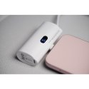 Powerbank Forcell F-Energy Power Plug F5K3 5000 mAh z wbudowanym złączem Lightning PD 20W biały