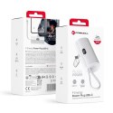 Powerbank Forcell F-Energy Power Plug F5K3 5000 mAh z wbudowanym złączem Typ C PD 20W biały